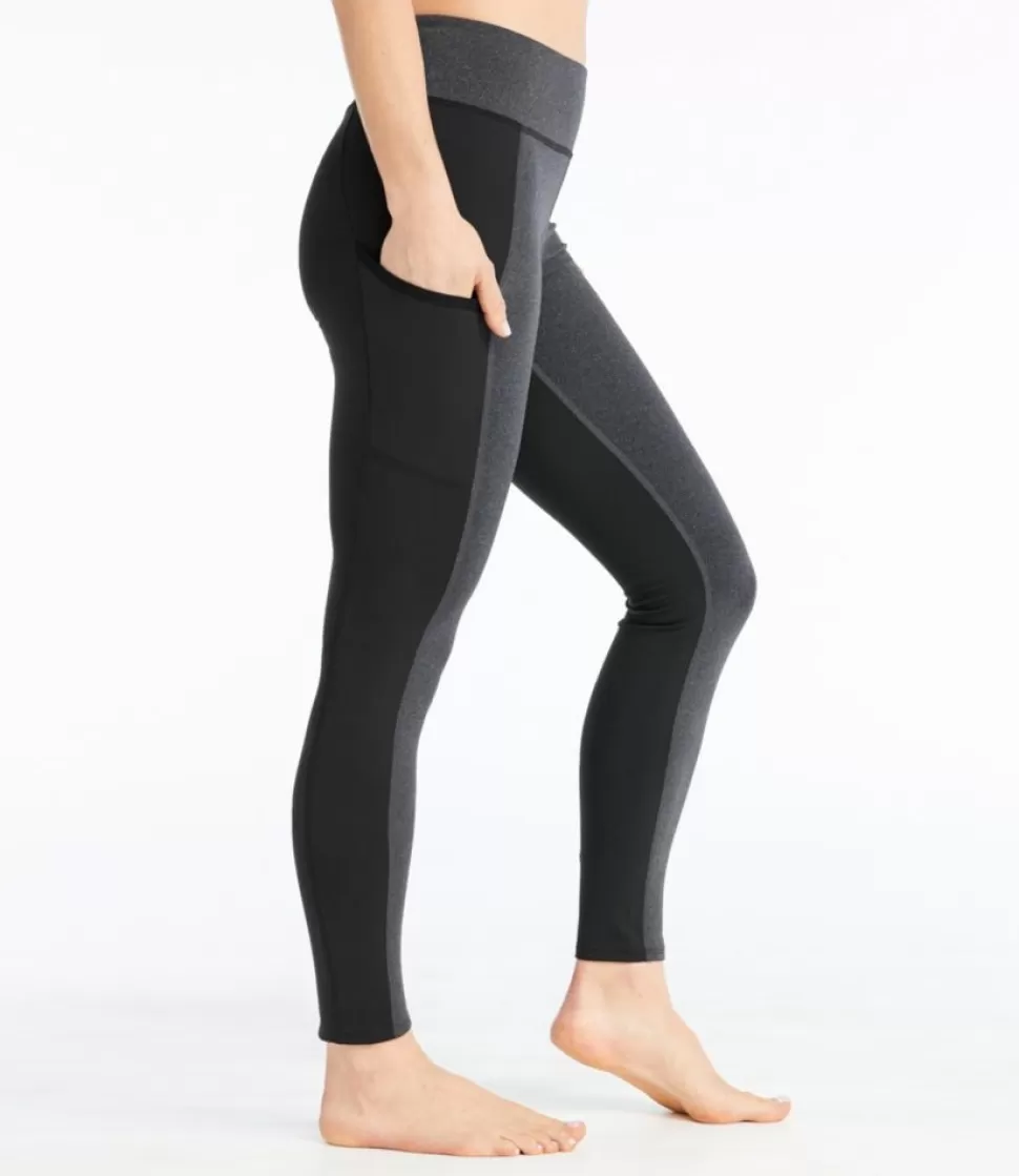 Shop "Women's Boundless Performance Pocket Tights, Mid-Rise Colorblock" Women Pants | Activewear