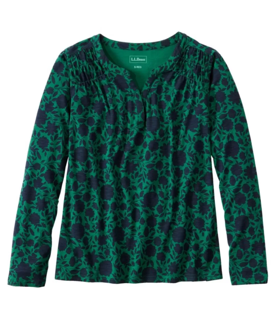 Best "Women's Camden Hills Tee, Long-Sleeve Print" Women Shirts & Tops