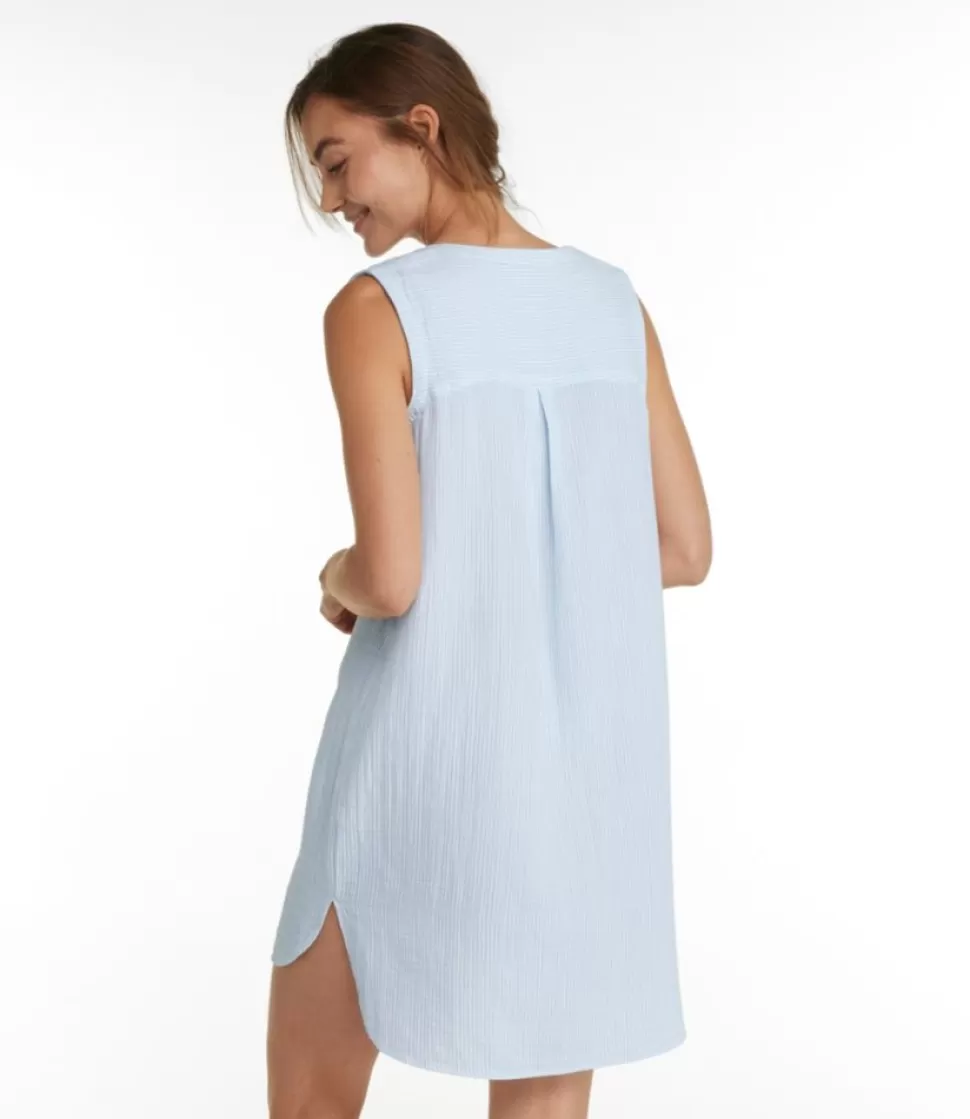 Best Sale "Women's Cloud Gauze Cover-Up Dress, Stripe" Women Swimwear