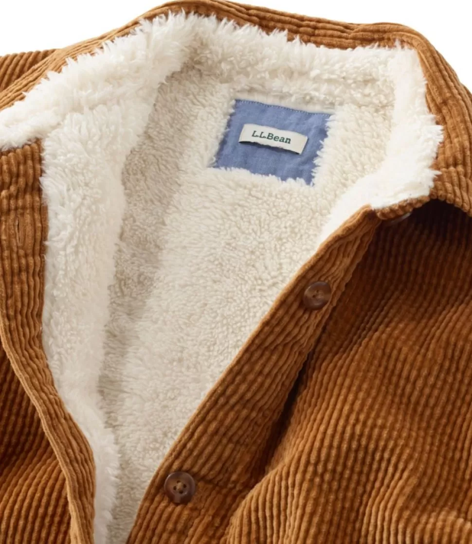 Clearance "Women's Comfort Corduroy Relaxed Shirt, Lined" Women Shirts & Tops