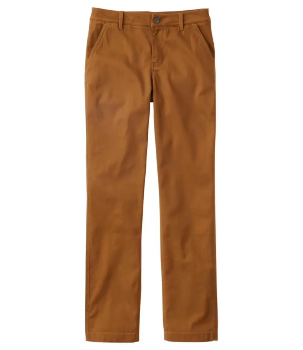 Hot "Women's Comfort Stretch Pants, Mid-Rise Straight-Leg Chino" Women Pants