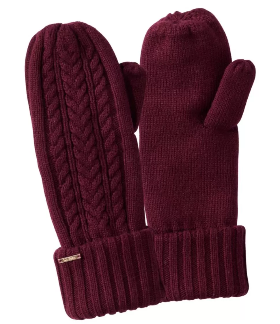 Cheap "Women's Heritage Cable Mittens" Women Accessories