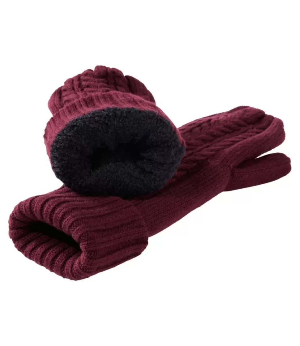 Cheap "Women's Heritage Cable Mittens" Women Accessories
