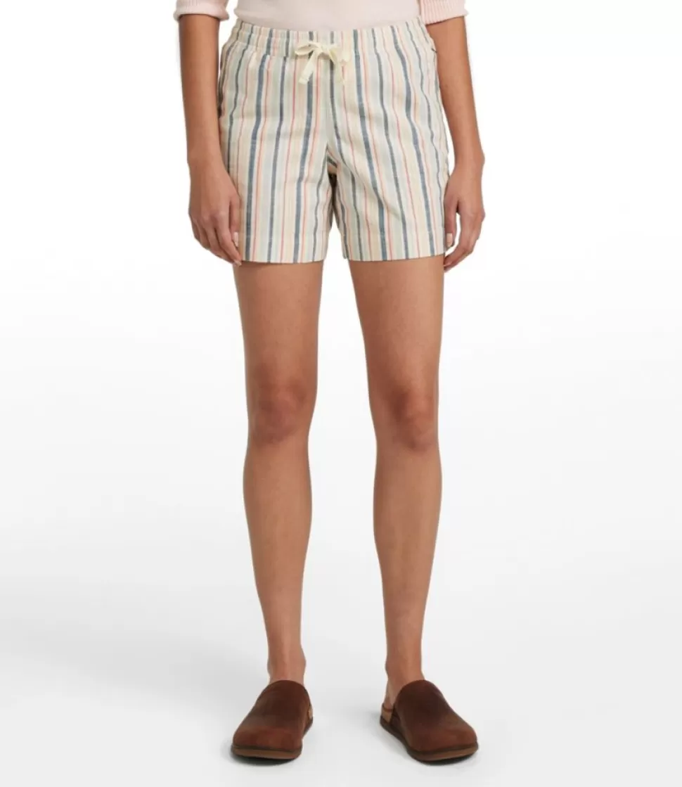 Cheap "Women's Lakewashed Dock Shorts, Mid-Rise Stripe" Women Shorts & Skorts