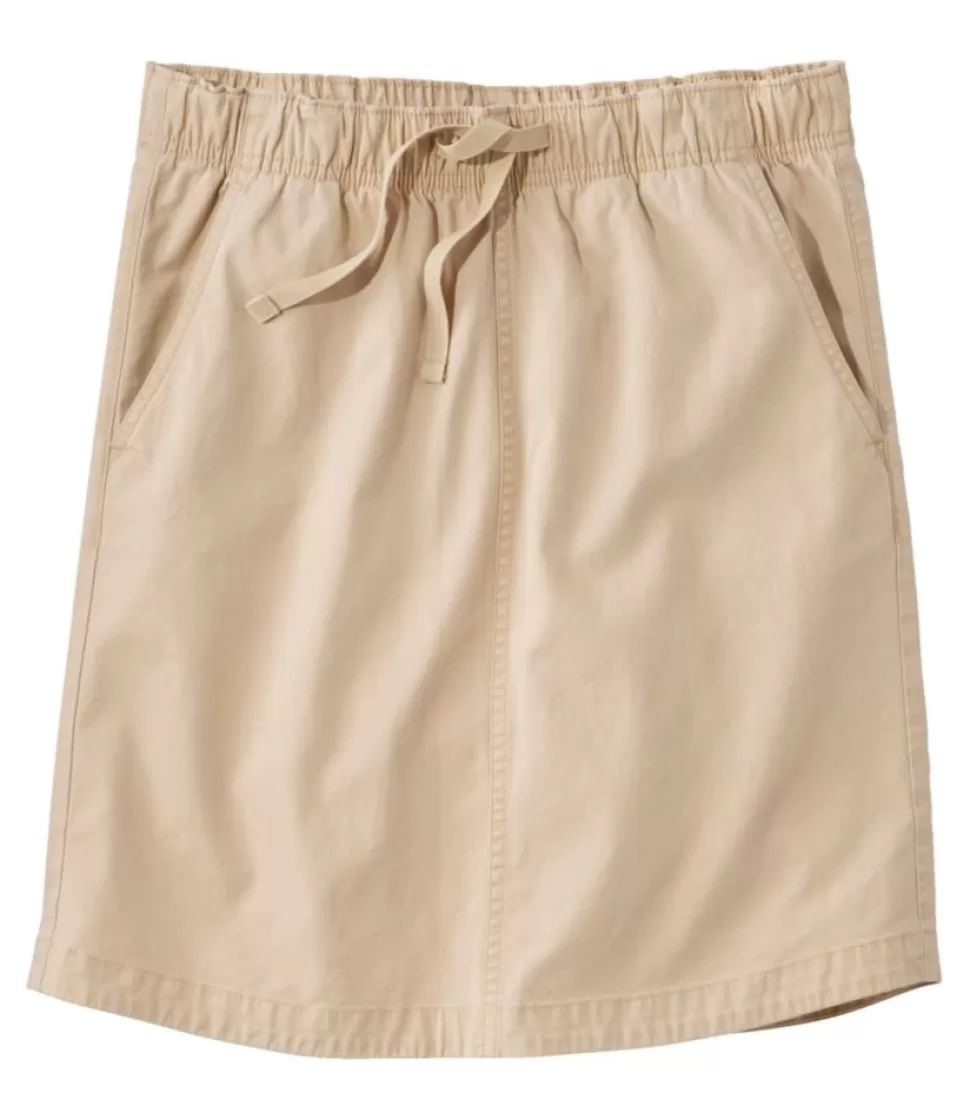 Hot "Women's Lakewashed Pull-On Skirt, Mid-Rise" Women Dresses & Skirts