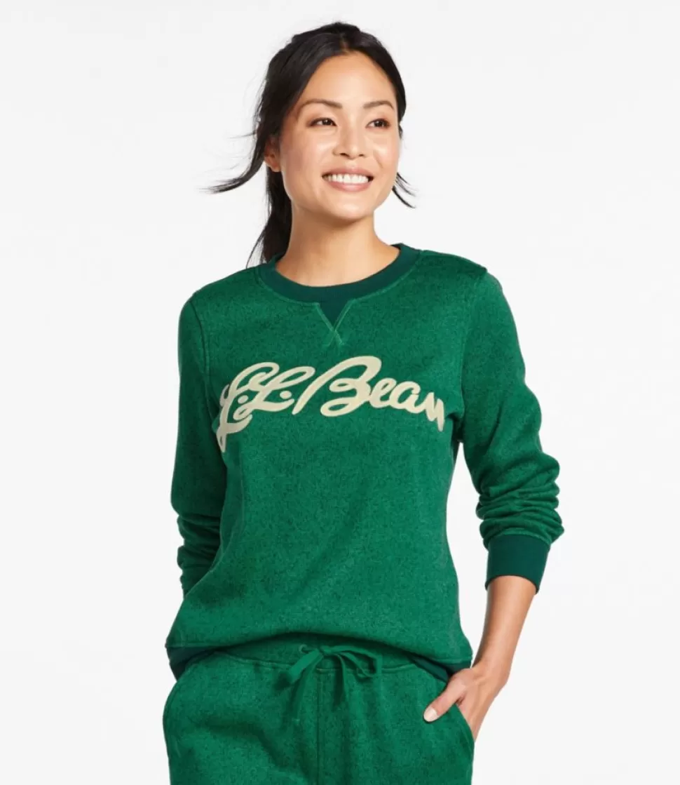 Fashion "Women's Lightweight Sweater Fleece Top, Print" Women Sleepwear