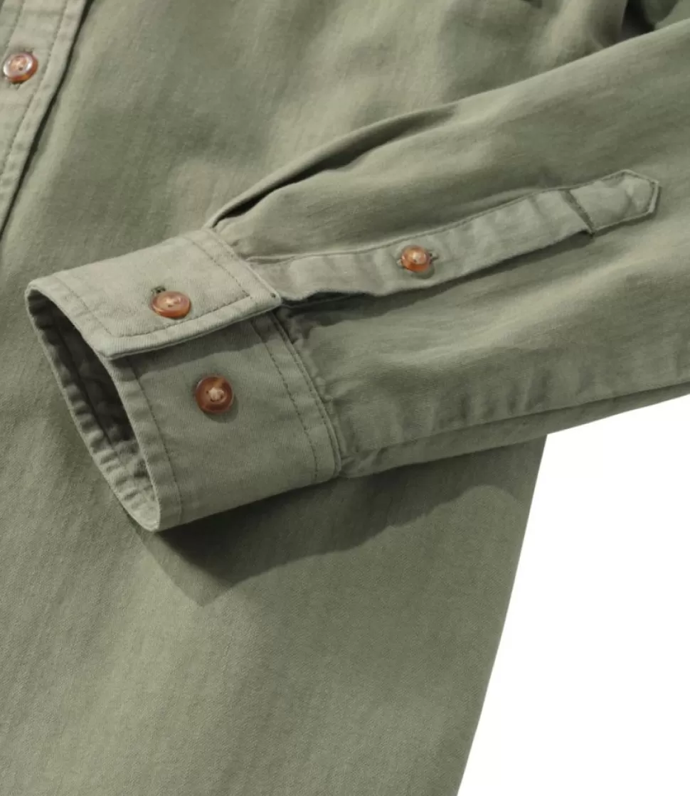Outlet "Women's L.L. Bean Heritage Washed Denim Shirt Dress, Garment-Dye" Women Dresses & Skirts