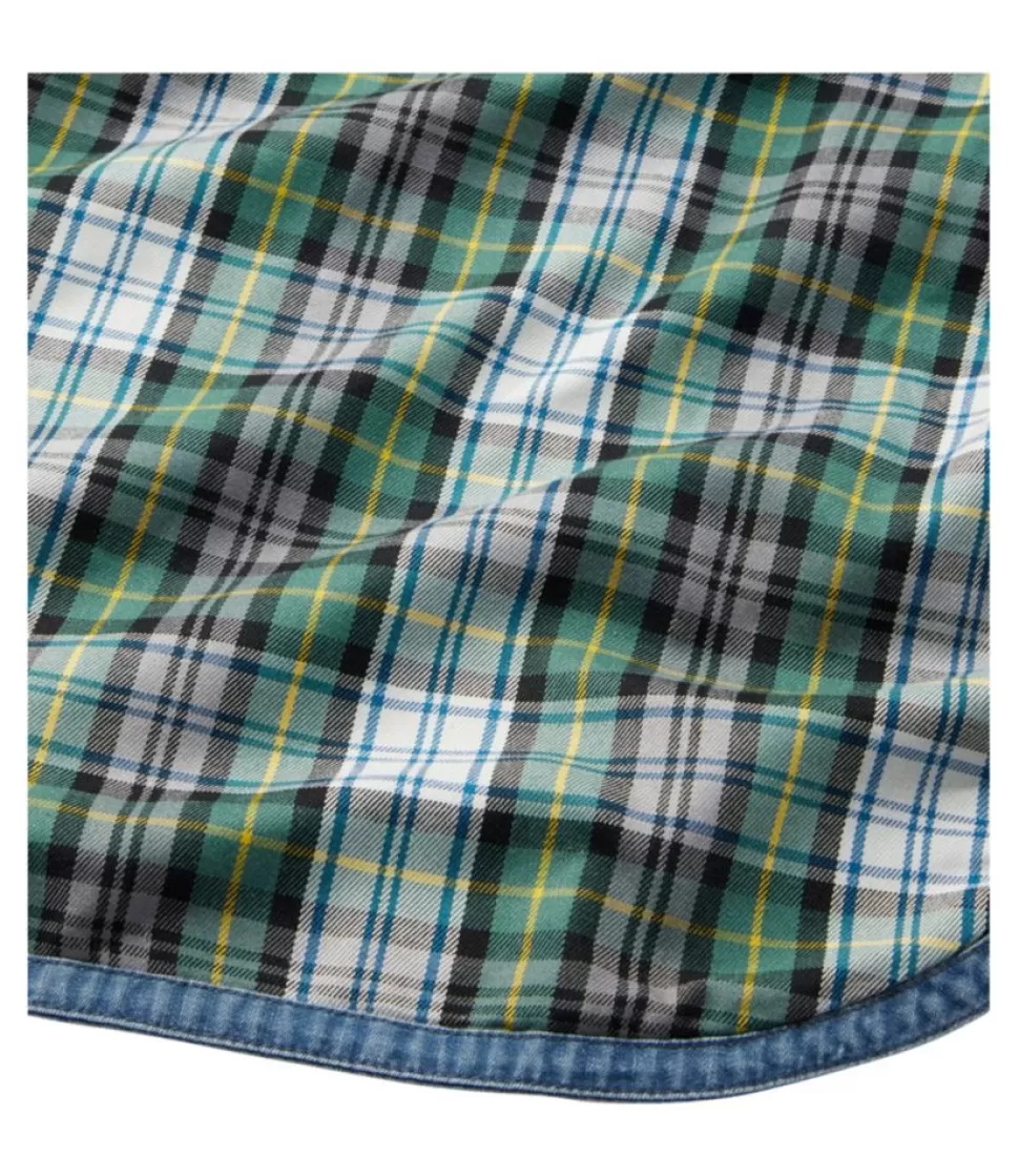 Cheap "Women's L.L. Bean Heritage Washed Denim Shirt, Lined" Women Shirts & Tops