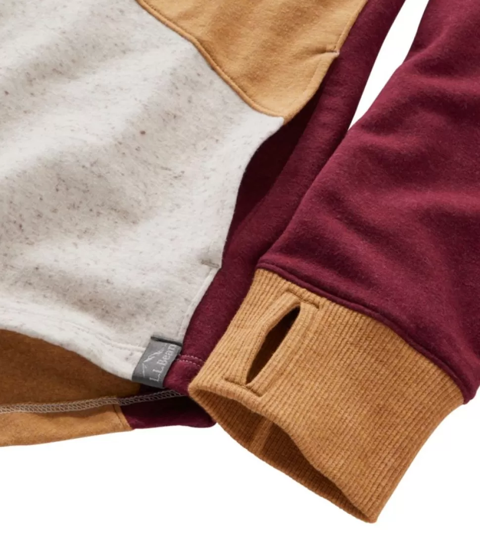 Outlet "Women's Cozy Mixed-Knit Pullover, Colorblock" Women Sweatshirts | Activewear