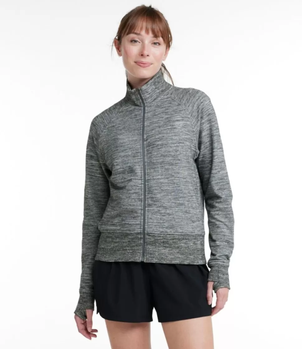 Store "Women's Cozy Sweatshirt, Full-Zip Marled" Women Sweatshirts | Activewear