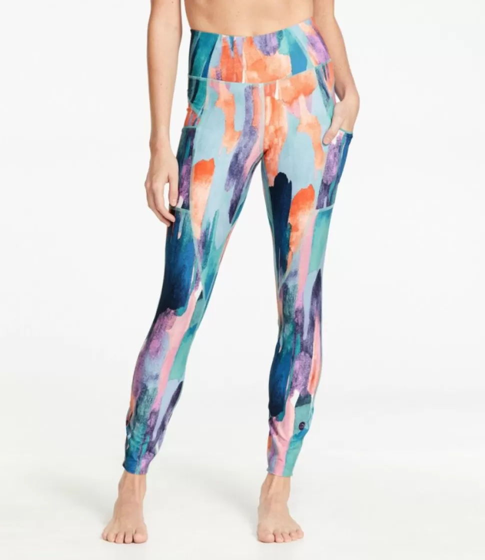 Sale "Women's Everyday Performance 7/8 Pocket Tights, High-Rise Print" Women Pants | Activewear