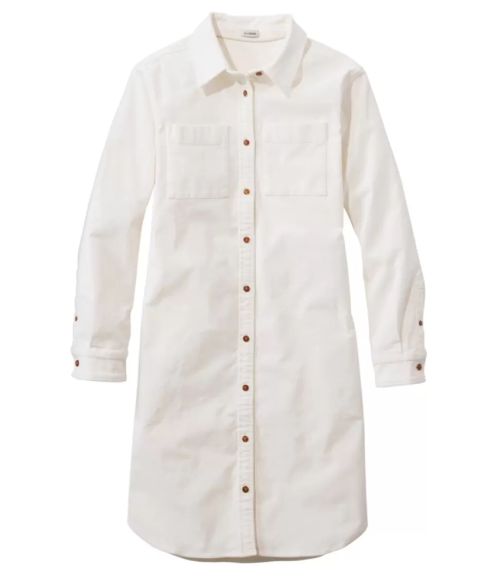 New "Women's Heritage Corduroy Shirt Dress" Women Dresses & Skirts