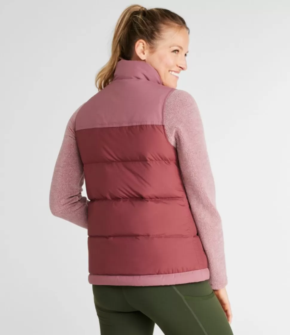 Cheap "Women's Mountain Classic Down Vest, Colorblock" Women Vests