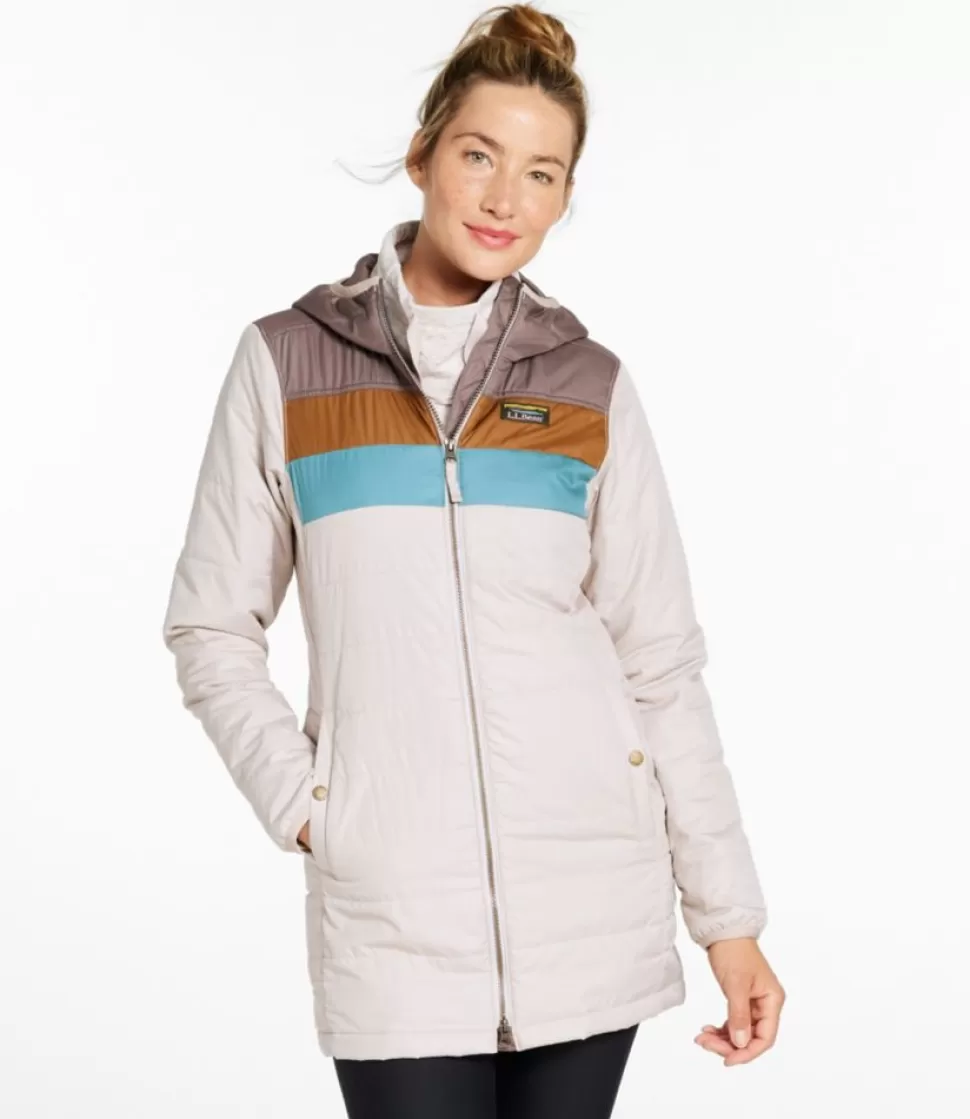 Hot "Women's Mountain Classic Puffer Coat, Colorblock" Women Insulated Jackets