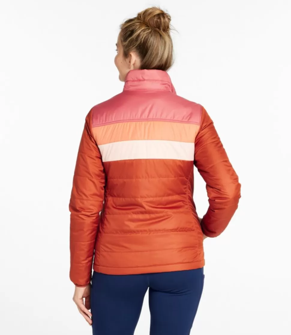 Cheap "Women's Mountain Classic Puffer Jacket, Colorblock" Women Insulated Jackets