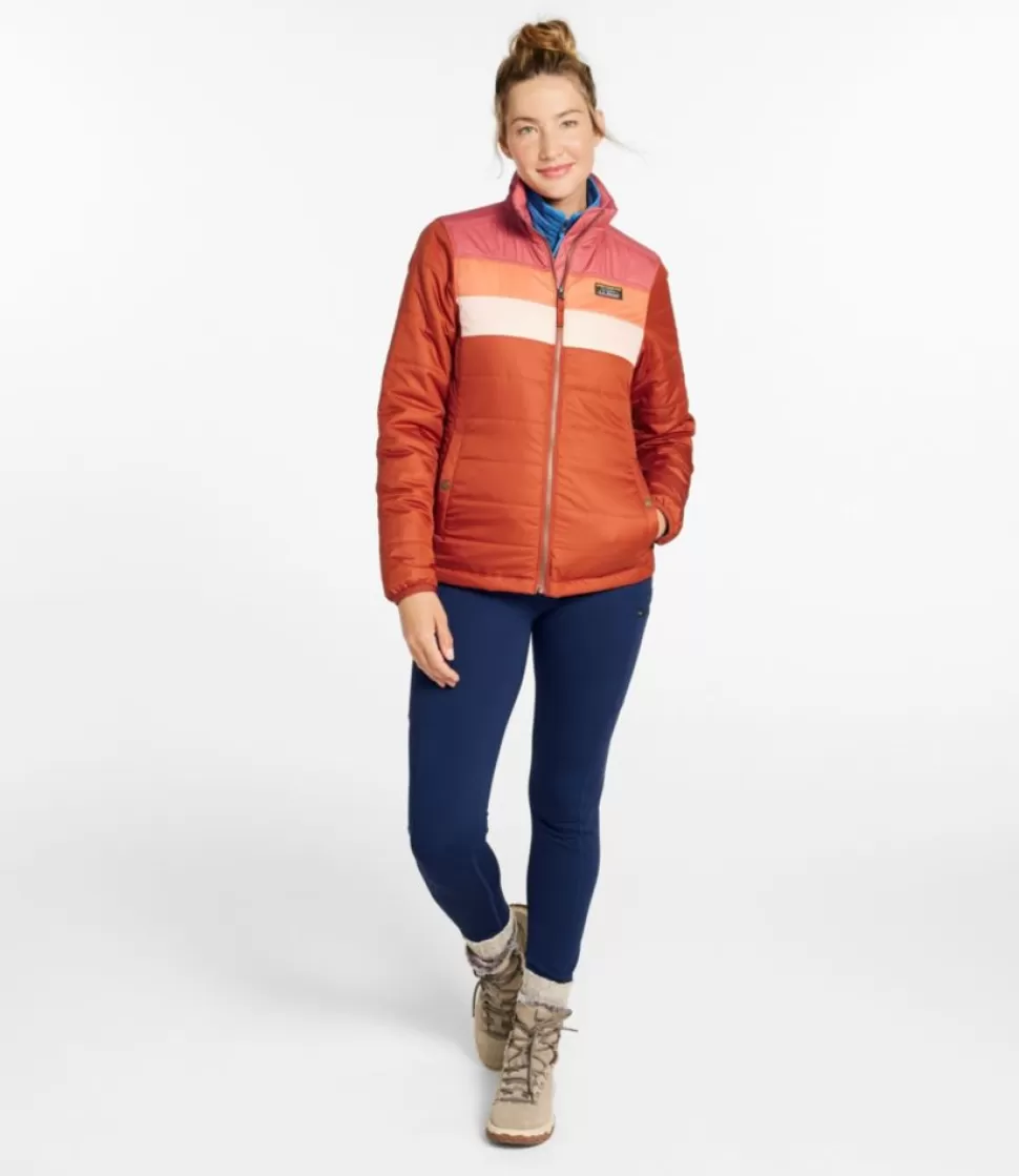 Cheap "Women's Mountain Classic Puffer Jacket, Colorblock" Women Insulated Jackets