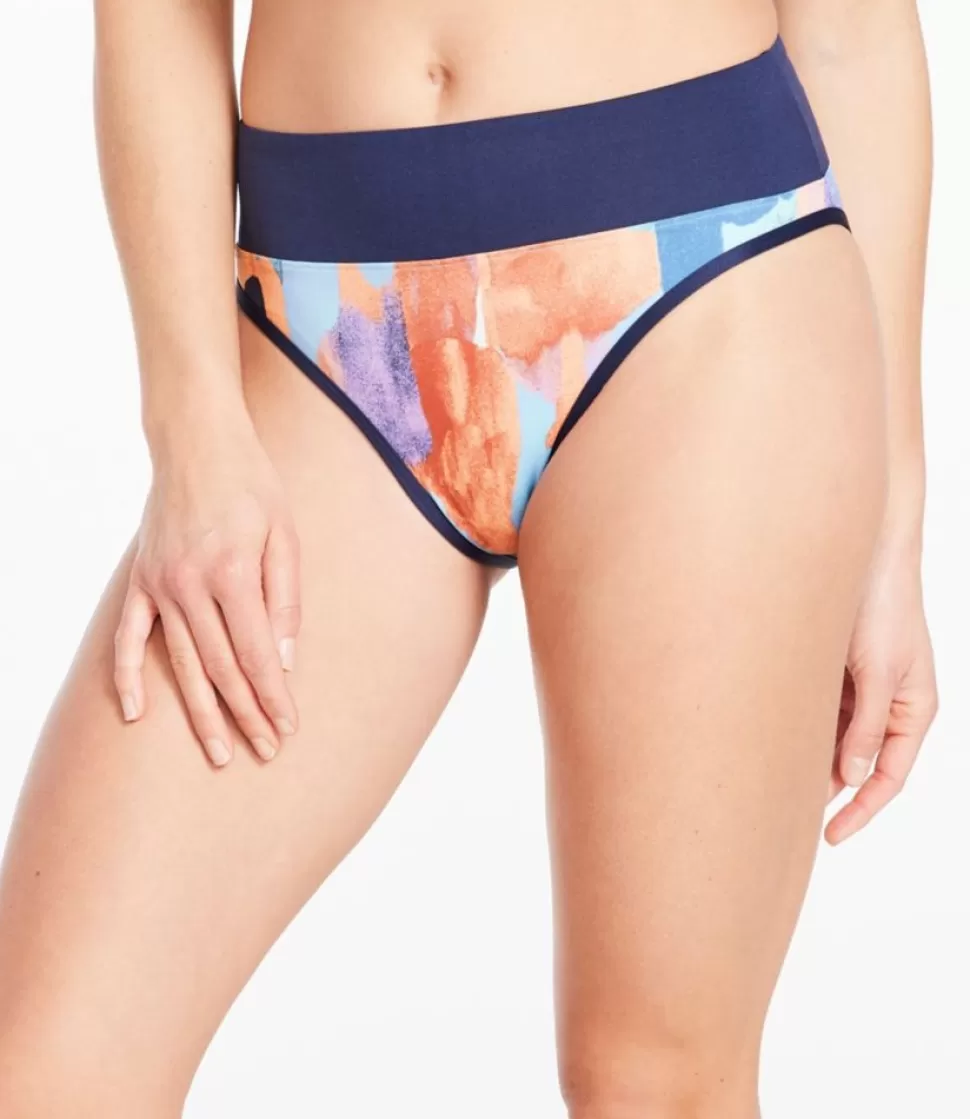 Best Sale "Women's New Currents Swimwear, Mid-Rise Brief Print" Women Swimwear