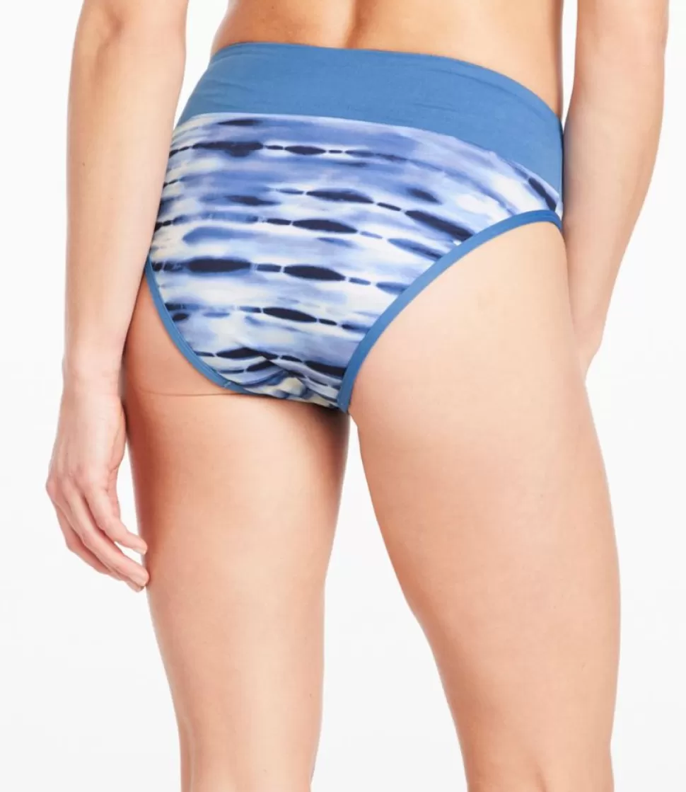 Best Sale "Women's New Currents Swimwear, Mid-Rise Brief Print" Women Swimwear