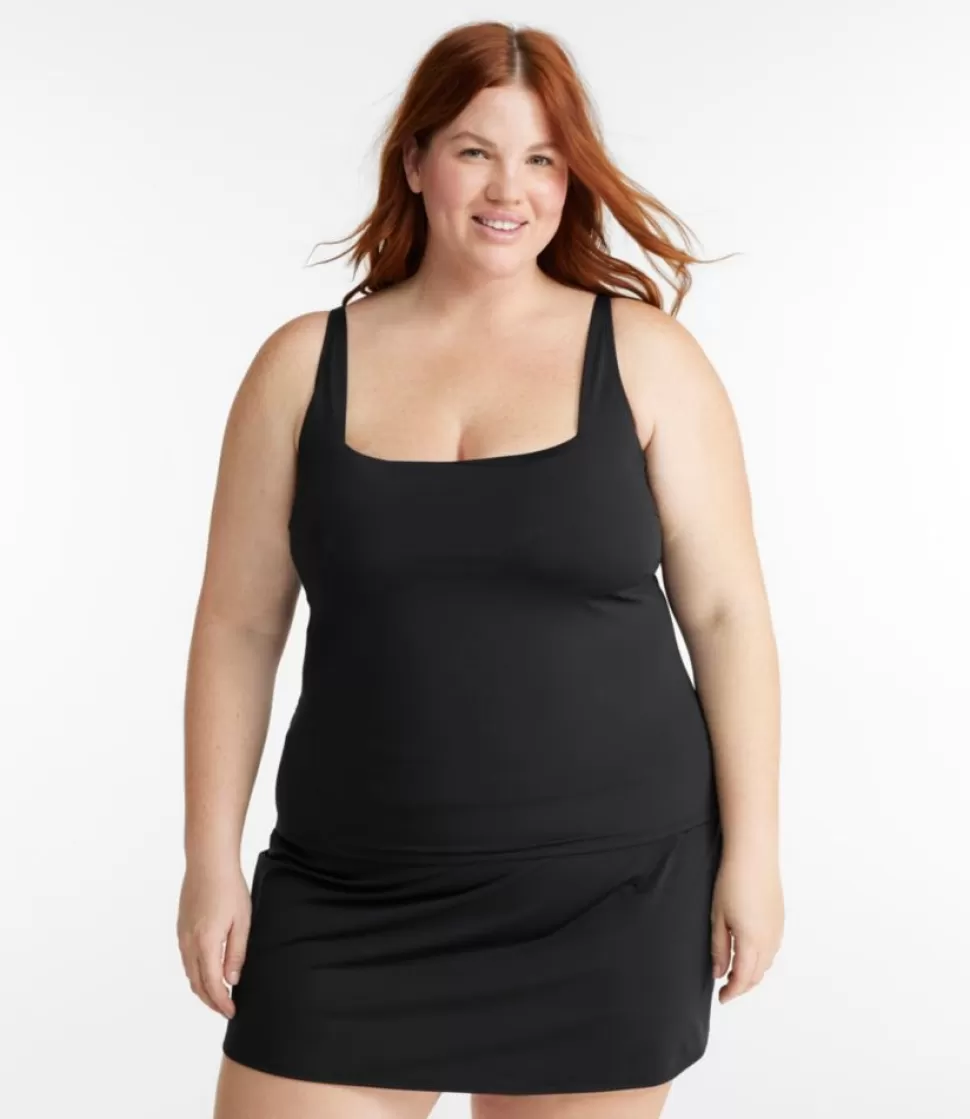 Online "Women's New Currents Swimwear, Squareneck Tankini Top" Women Swimwear