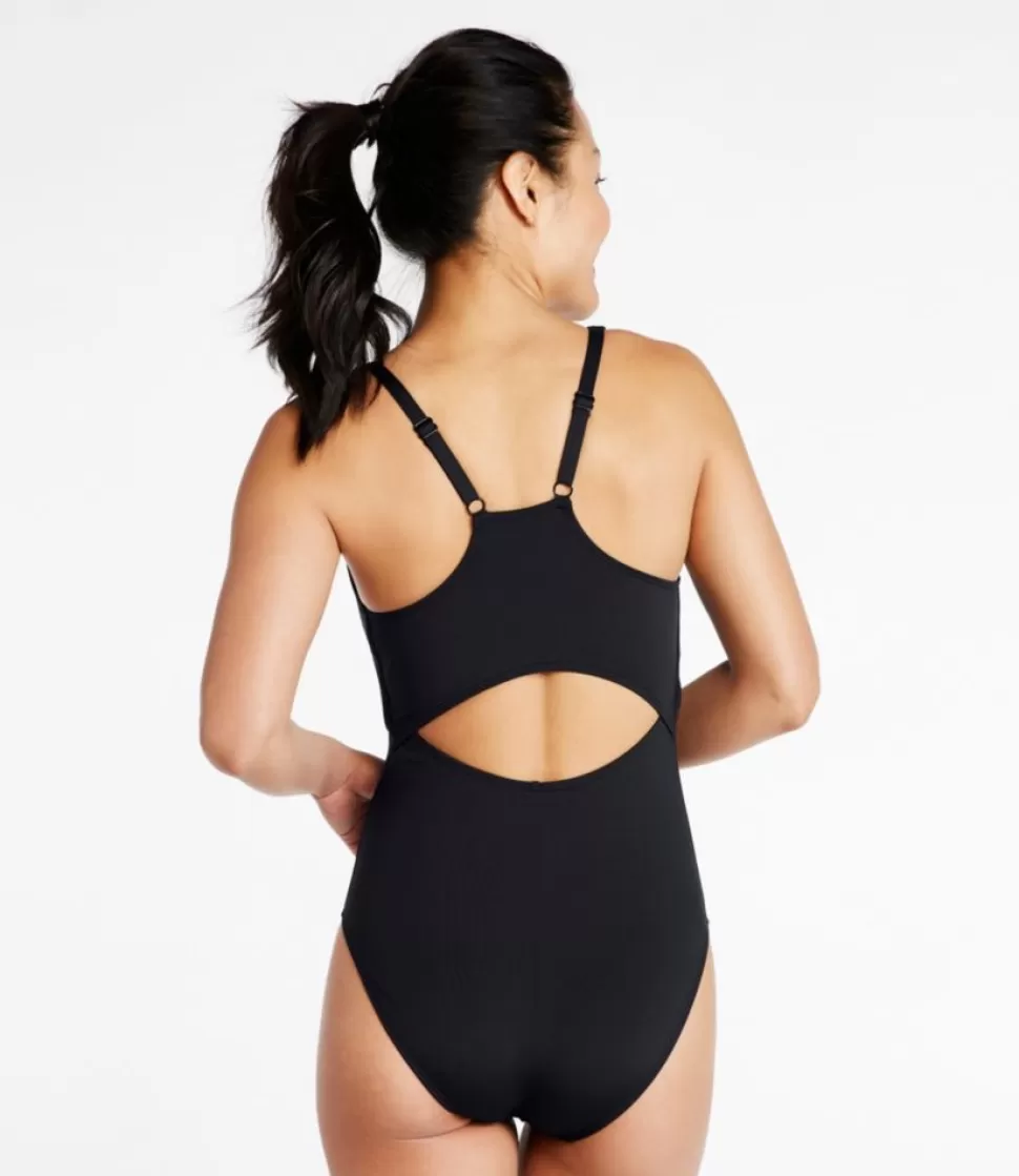 New "Women's New Currents Swimwear, Squareneck Tanksuit" Women Swimwear