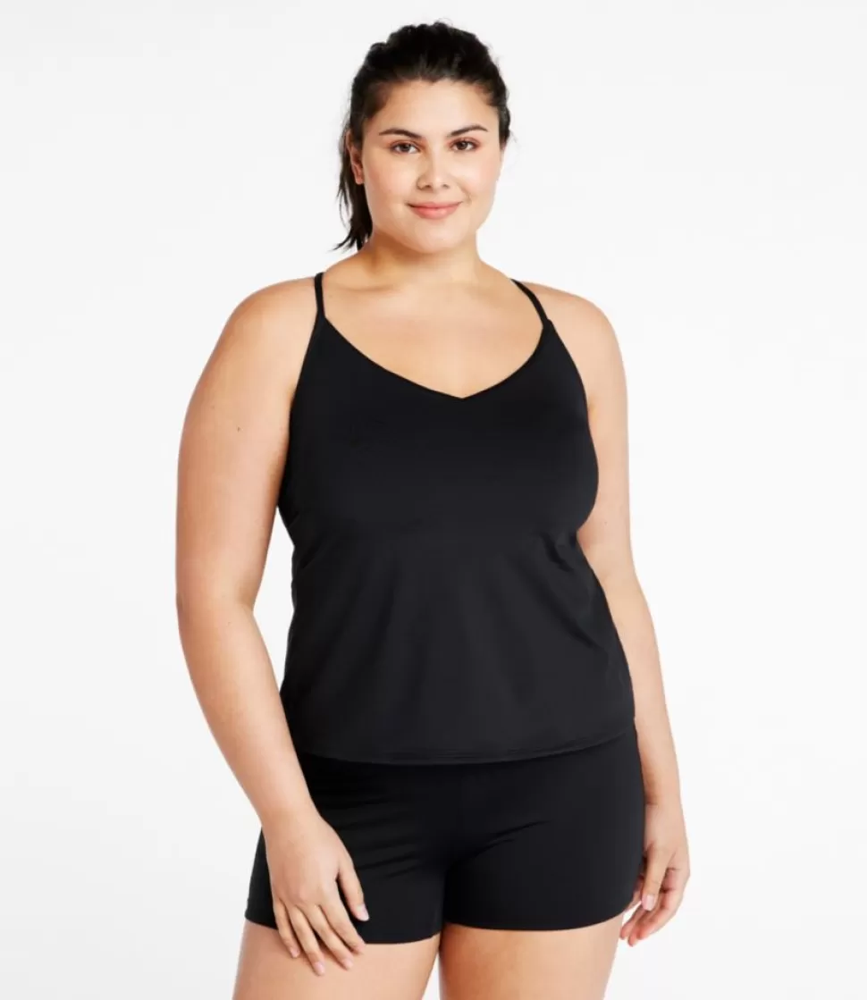 Cheap "Women's New Currents Swimwear, V-Neck Tankini Top" Women Swimwear