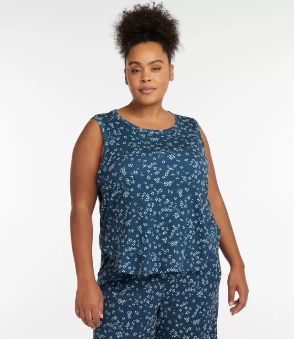 Clearance "Women's Restorative Sleep Tank Print" Women Sleepwear