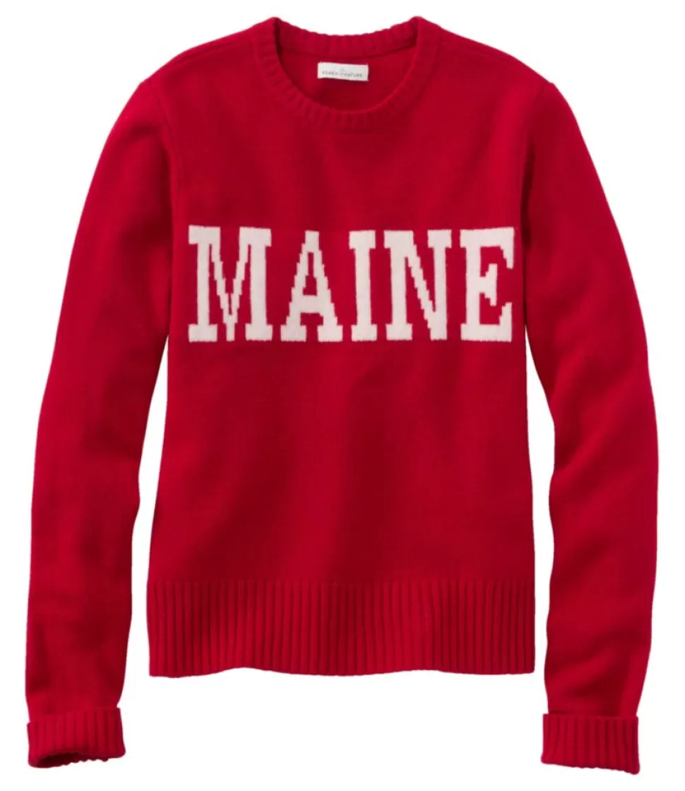 Shop "Women's Signature Camp Merino Wool Sweater, Pullover Intarsia" Women Sweaters