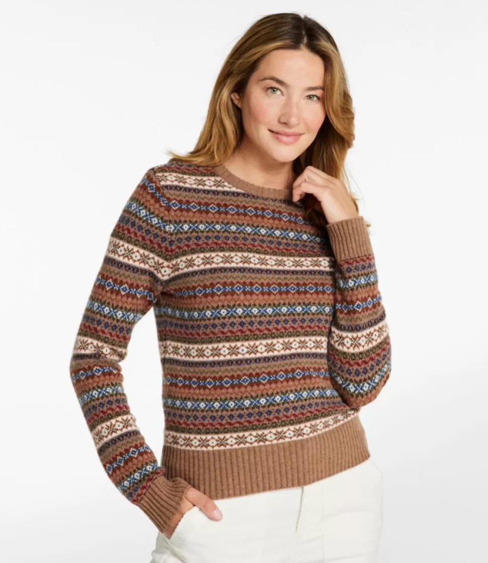 Discount "Women's Signature Camp Merino Wool Sweater, Pullover Novelty" Women Sweaters