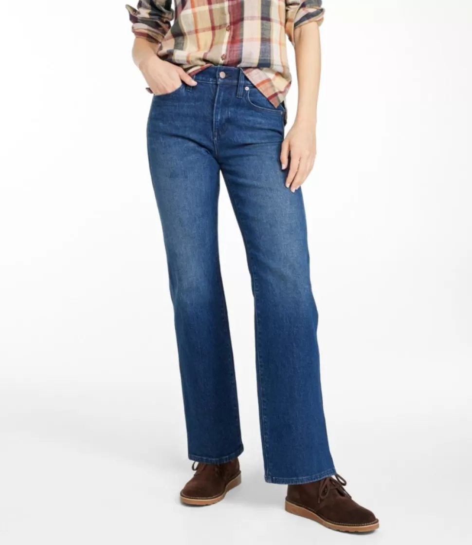 Sale "Women's Signature Original Jeans, High-Rise Straight-Leg" Women Jeans