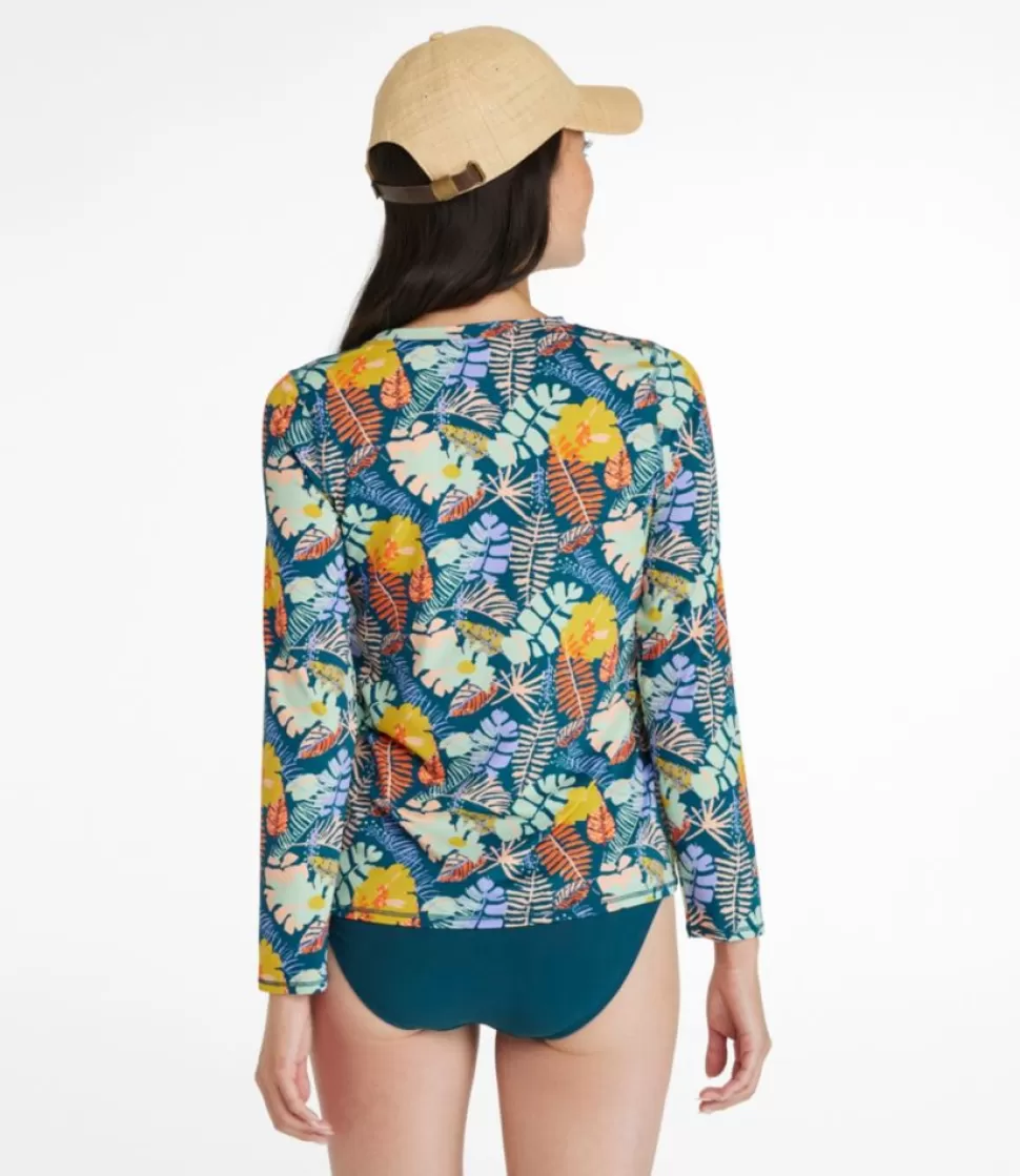 Best "Women's SunSmart® UPF 50+ Sun Shirt, Print" Women Swimwear