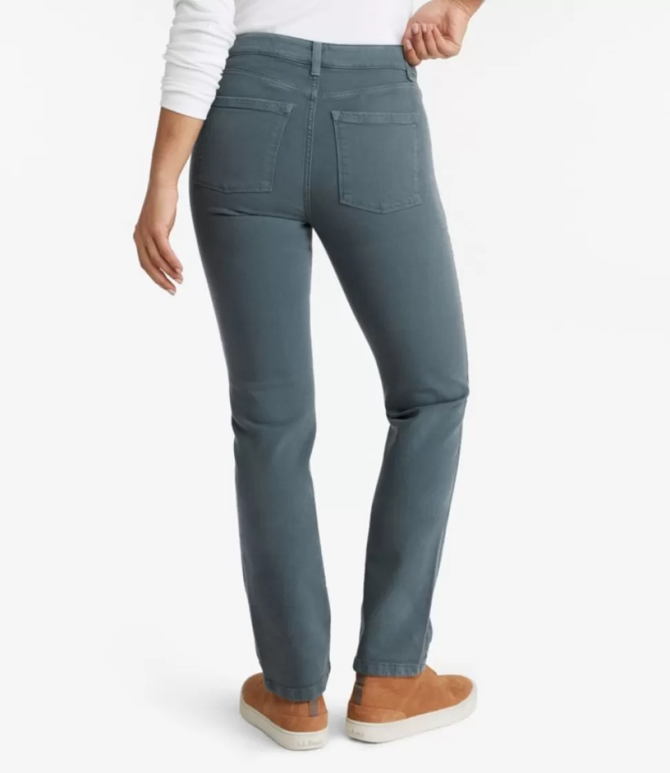 Fashion "Women's True Shape Jeans, High-Rise Straight-Leg Colors" Women Jeans