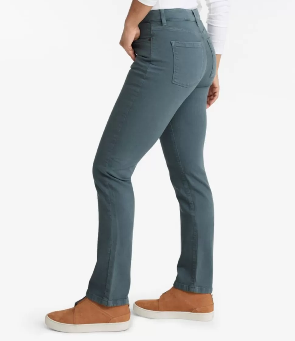 Fashion "Women's True Shape Jeans, High-Rise Straight-Leg Colors" Women Jeans