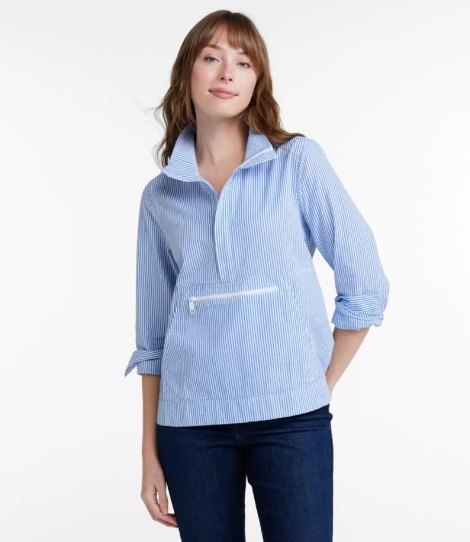 Sale "Women's Vacationland Seersucker Anorak" Women Shirts & Tops