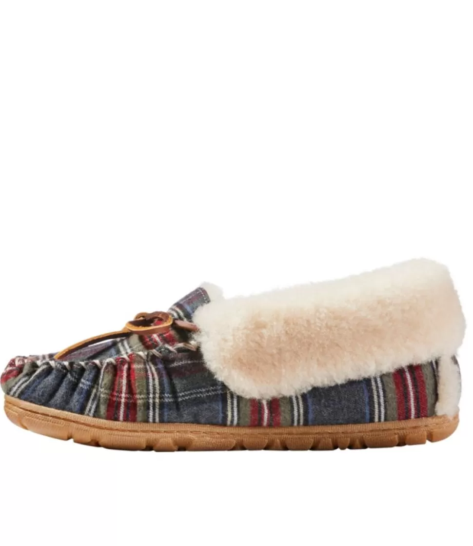 New "Women's Wicked Good Moccasins, Plaid" Women Slippers