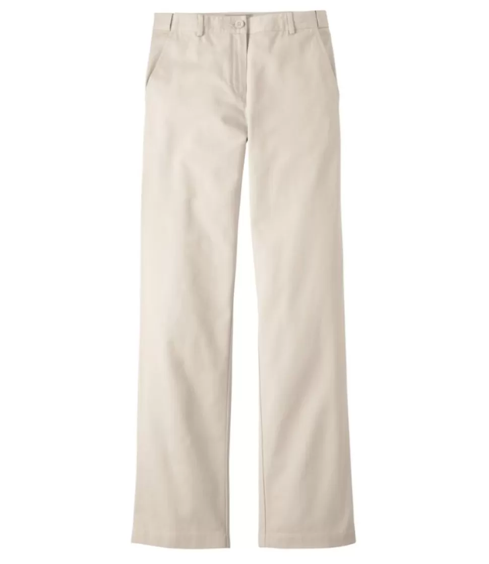 Store "Women's Wrinkle-Free Bayside Pants, High-Rise Hidden Comfort Waist Straight-Leg" Women Pants