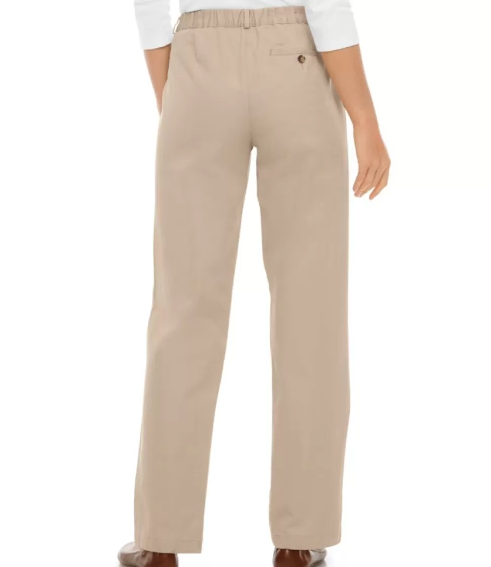 Sale "Women's Wrinkle-Free Bayside Pants, Ultra High-Rise Comfort Waist Tapered-Leg" Women Pants